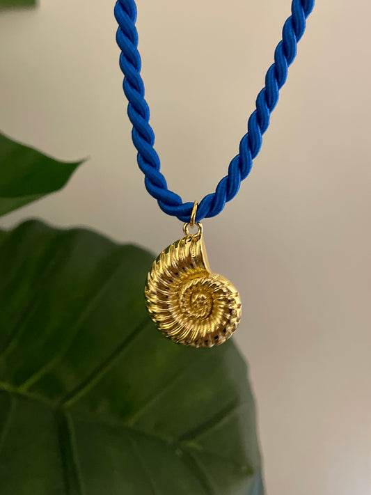 Snail necklace