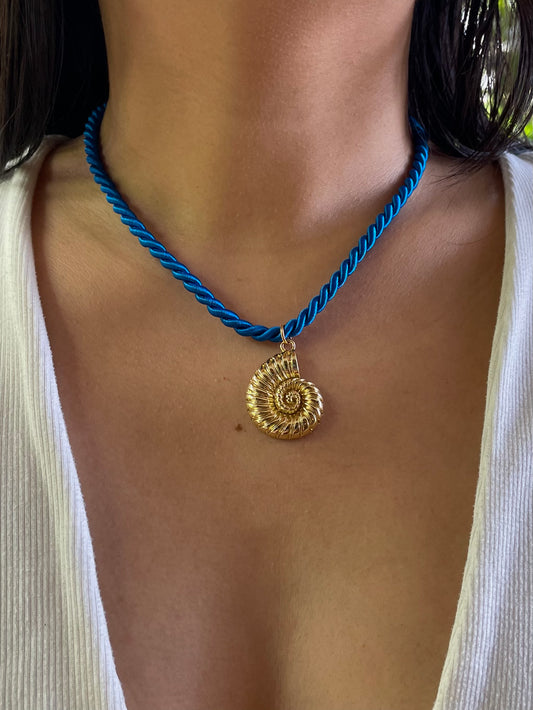 Snail necklace